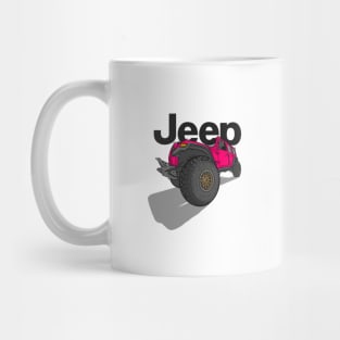 Jeep Design - Pink Mug